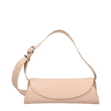 Jil Sander pink leather crossbody bag F87158