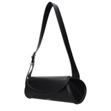 Black Leather Crossbody Bag