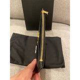 Saint Laurent Cassandre leather clutch bag