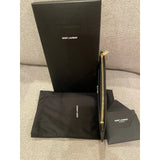 Saint Laurent Cassandre leather clutch bag