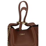 Chloé Spin small tote bag in Blushy Brown, product image 4