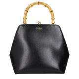 Jil Sander black leather handbag F86728