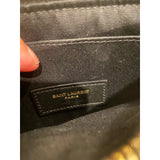 Saint Laurent Cassandre leather clutch bag