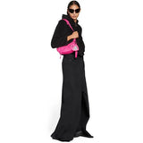 BALENCIAGA XS Le Cagole Lambskin Leather Shoulder Bag